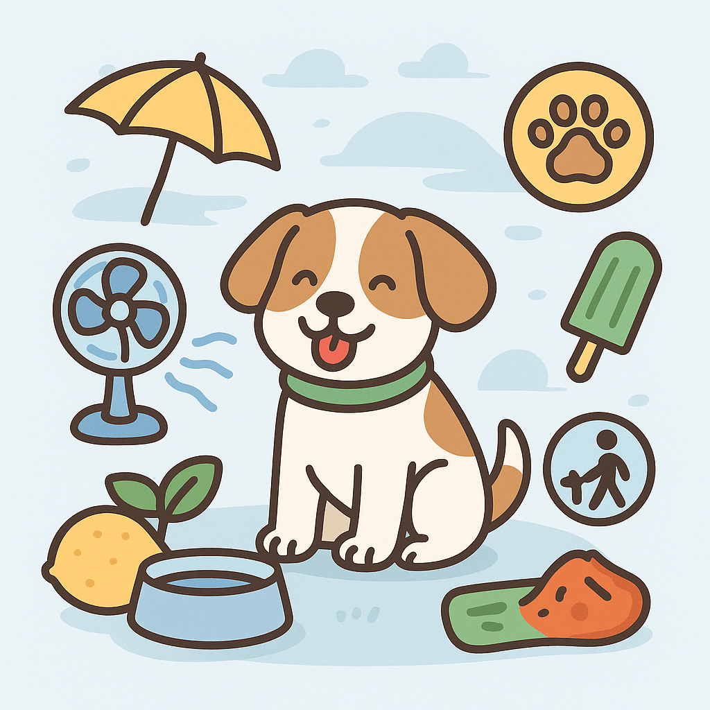 반려견 여름철 건강관리법