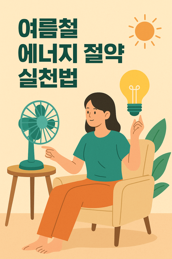 여름철 에너지 절약