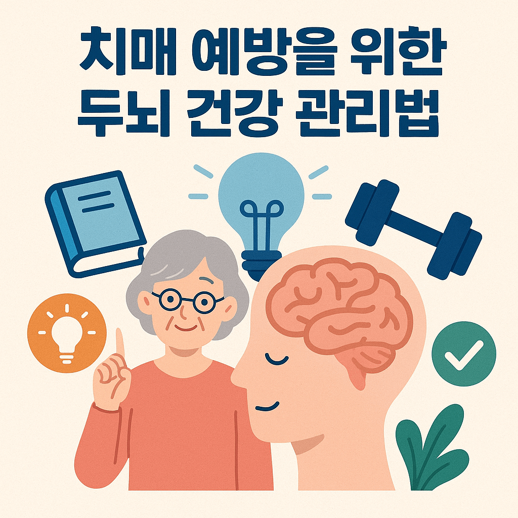 치매 예방을 위한 두뇌 건강 관리법